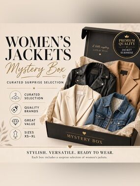 Mystery bundle of women’s jackets and coats
